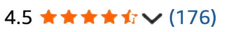 4.5 stars rating